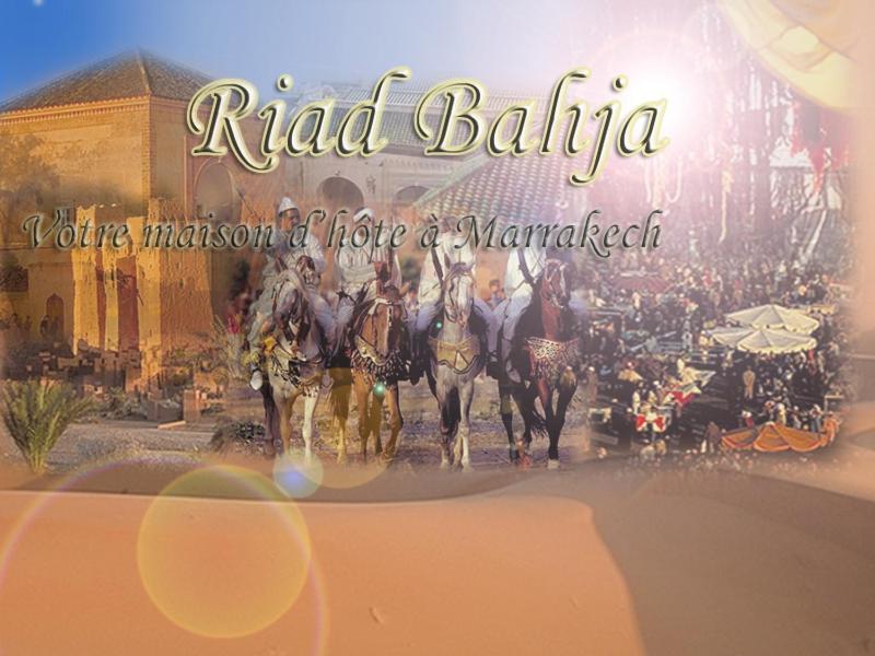 Riad Bahja Marrakesh Exteriör bild